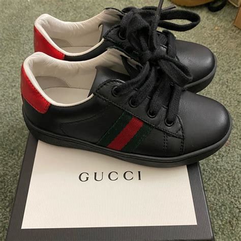 gucci inspired baby shoes.